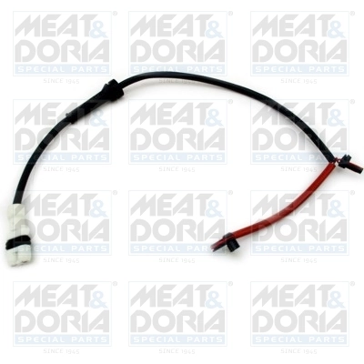 Warning Contact, brake pad wear